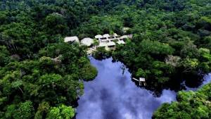 Aerial View of Research Lodge